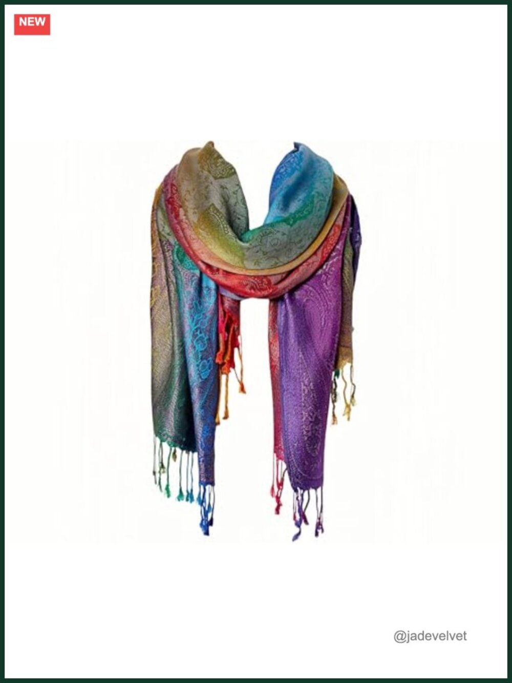 Bohemian Floral Oversized Scarf Wrap Lightweight Travel Beach Photography Shawl